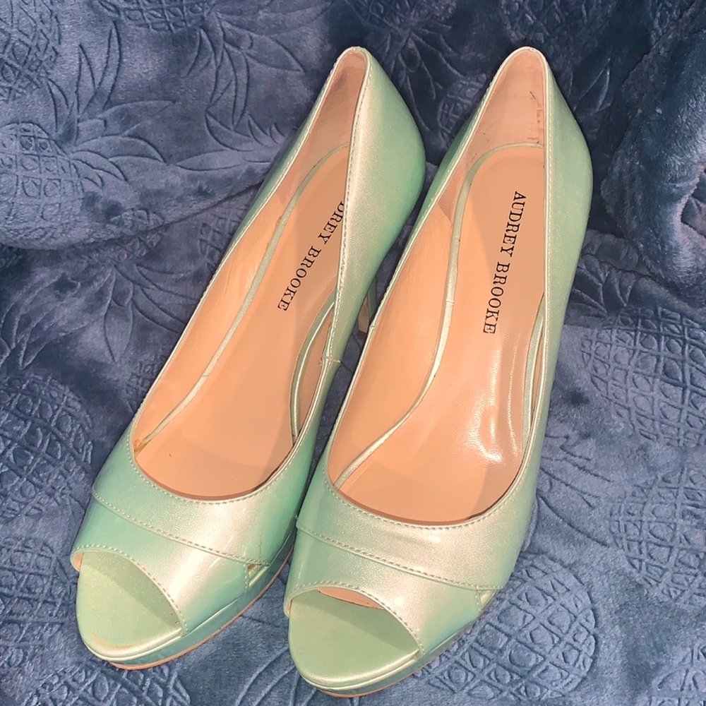 Peep toe heels - Audrey Brooke brand - size 9
